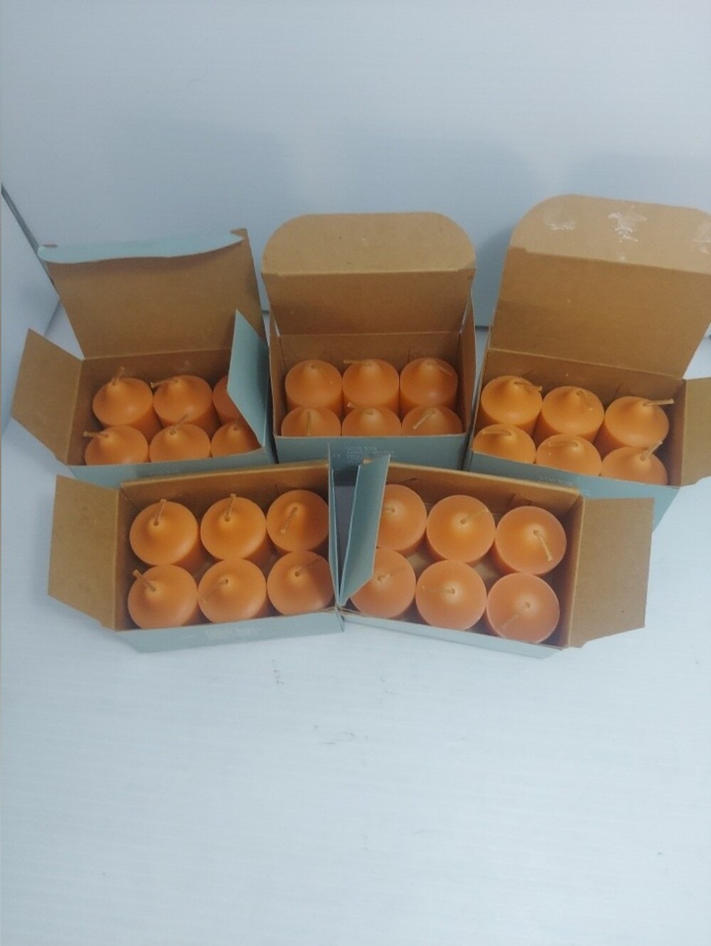 30 NEW Partylite TANGELO MOJITO Votive Candles V06309  NEW IN BOXES